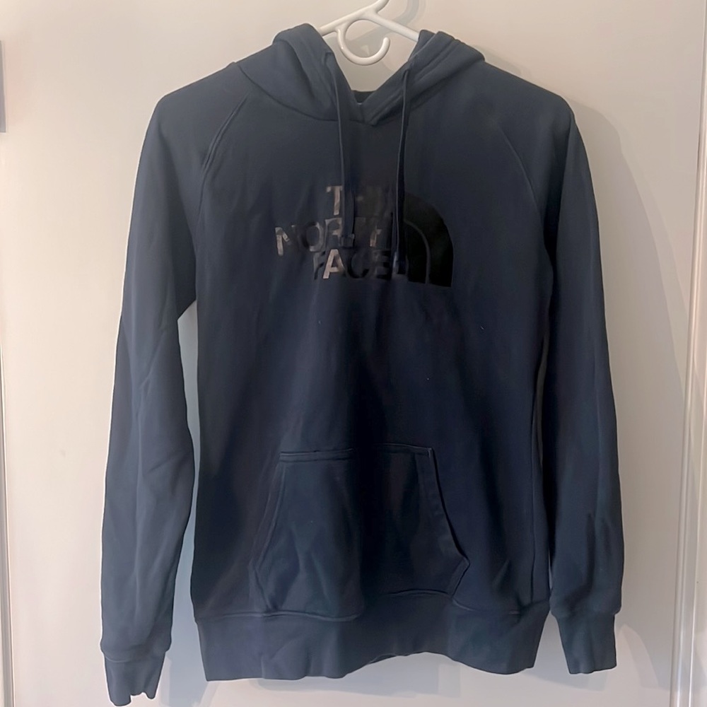 North Face navy hoodie